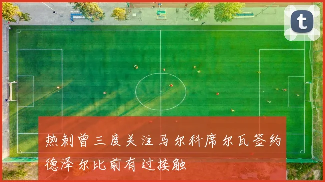 热刺曾三度关注马尔科席尔瓦签约德泽尔比前有过接触
